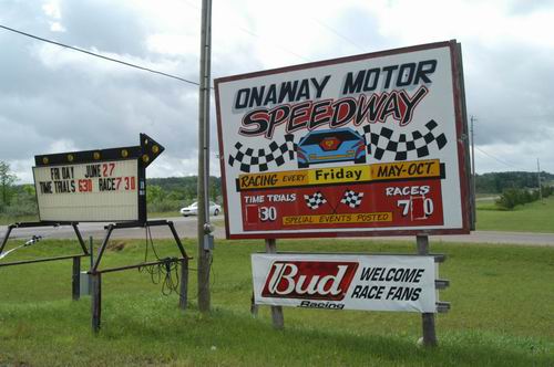 Onaway Motor Speedway - RECENT PIC